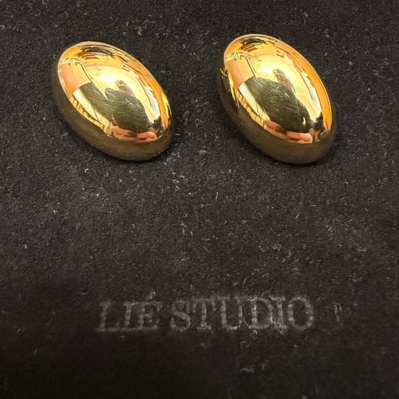 LIÉ STUDIO The Camille Earrings in Gold